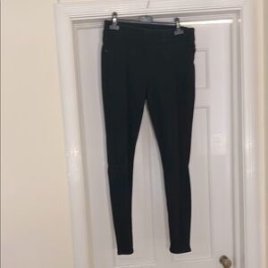 Old Navy Black Super Skinny Black Jeans Stretch Size 10 EUC